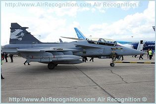 Gripen JAS 39 A B C D NG Sea multirole fighter aircraft technical data sheet specifications intelligence description information identification pictures photos images video Sweden Swedish Air Force defence industry technology