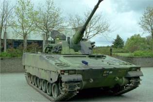 CV90 IFV Infantry Fighting Vehicle tracked armored BAE Systems Sweden front view 001