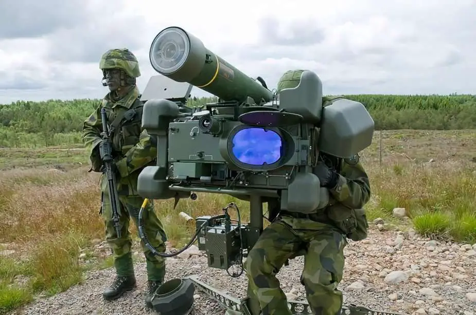 RBS 70 short range man portable air defense missile system MANPADS Sweden Swedish army defence industry military technology 640