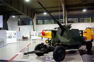 L/70 L70 L-70 Bofors 40mm automatic anti-aircraft gun air defence system technical data sheet information specifications intelligence description pictures photos images video identification Sweden Swedish army Saab defence industry military technology