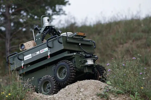 The international land robot trials, M-ELROB, is taking place in Switzerland this year from 24 to 28 September for the first time; the host town is Thun. As a technology partner of the Swiss Armed Forces and other international customers, RUAG will be attending the event with the ARTOR (Autonomous Rough-Terrain Outdoor Robot) and the Technology demonstrator based on an EAGLE 4x4 featuring the RUAG Vehicle Robotic Kit presented in partnership with specialists from universities and industry.