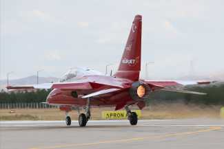 TAI_Hürjet_Trainer_And_Combat_Aircraft_Türkiye_Rear_View