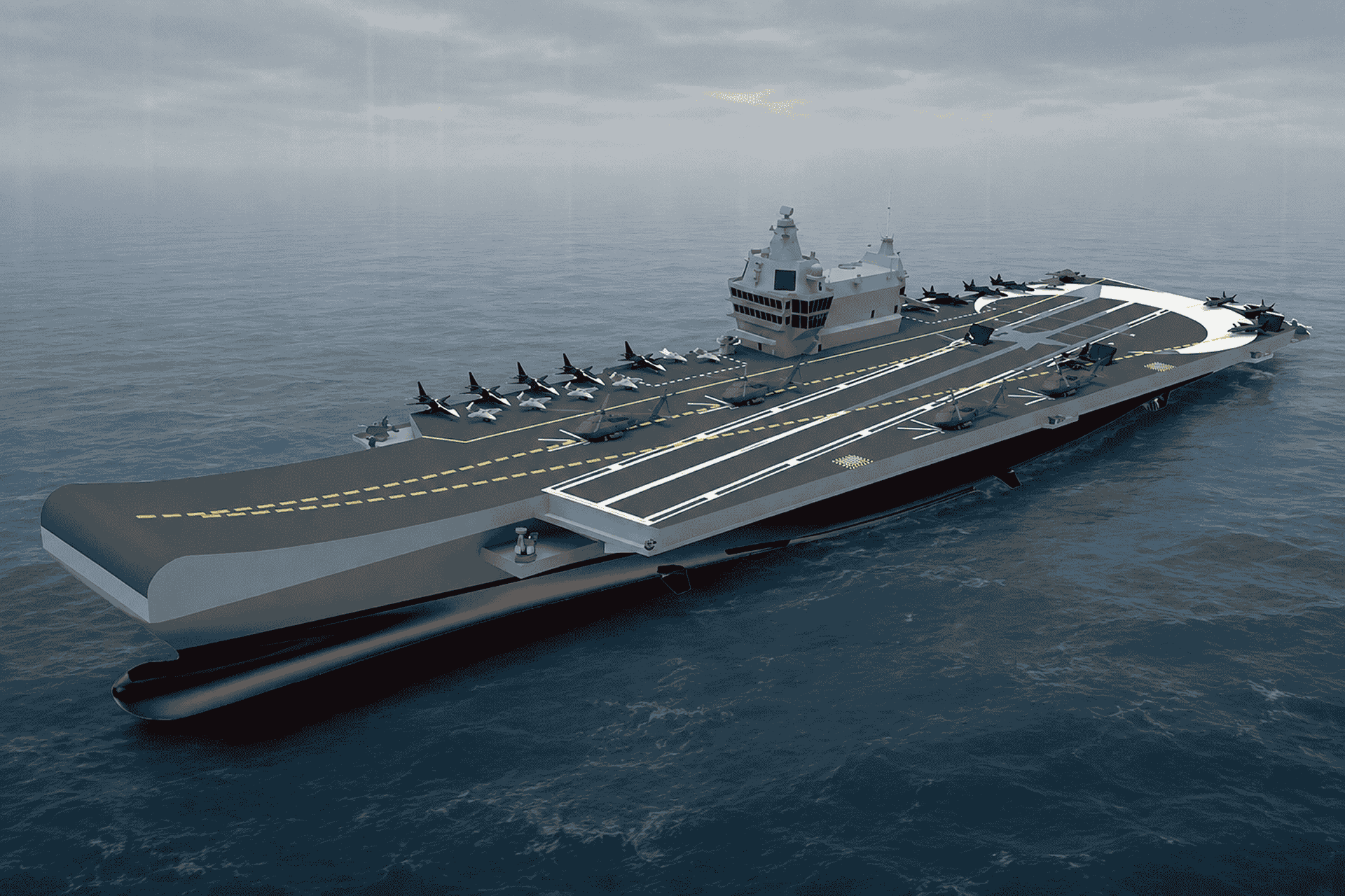 MUGEM Turkish National Aircraft Carrier Türkiye Turkish Navy specification technical review data fact sheet pictures video