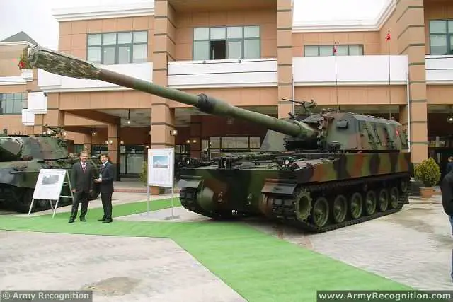 Turkey will start delivering T-155 Firtina (Storm) self-propelled howitzers ordered by Azerbaijan next year, Turkey’s Mechanical and Chemical Industry Corporation. The T-155 Firtina is the Turkish-made of the K9 Thunder 155mm self-propelled howitzer by Samsung Techwin.