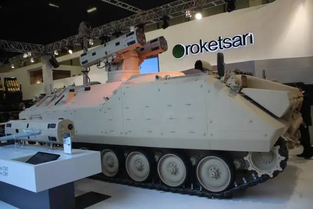 Turkish company Roketsan presents its Pedestal Mounted CIRIT for weapon of the same name 640 001