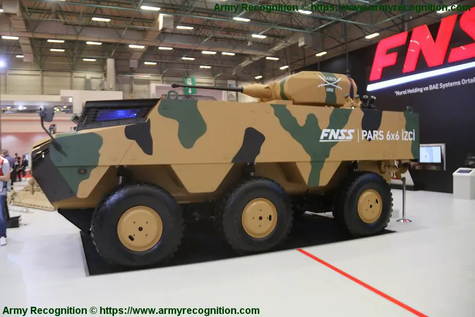 FNSS PARS 6x6 8x8 armored will enter in service with Turkish army IDEF 2019 925 001