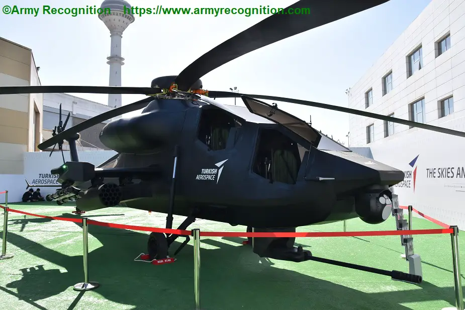 IDEF 2019Turkish Aerospace exhibits ANKA AKSUNGUR and Multirole Heavy Combat Helicopter