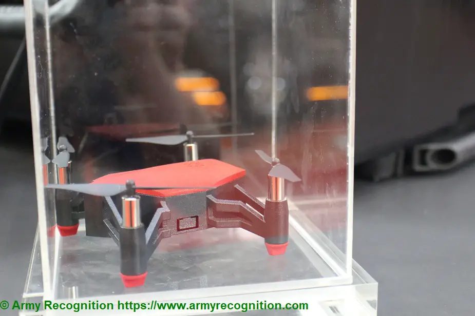 ISDEF 2019 Asisguard showcases Salgur micro drone