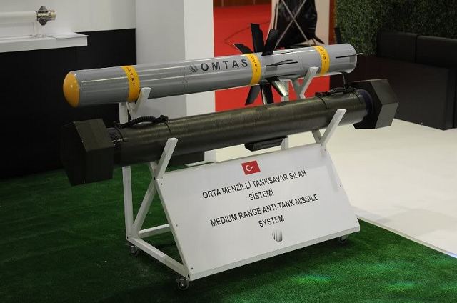 Azerbaijan is purchasing UMTAS and OMTAS anti-tank missile complexes from Turkey.In January 2014, the Azerbaijan Press Agency APA, reports quoting military sources that these missiles are currently tested by Azerbaijani servicemen.