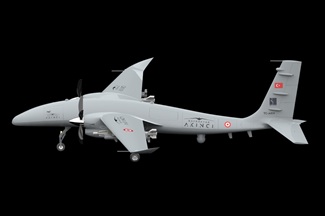 Bayraktar AKINCI strategic UCAV drone Baykar Türkiye specifications technical review data fact sheet armament sensors payload pictures video