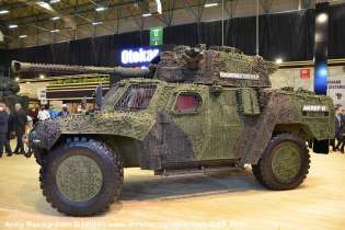 Akrep II 4X4 Wheeled Light Armored Vehicle Data Left View