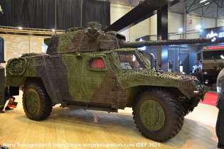 Akrep II 4X4 Wheeled Light Armored Vehicle Data Right View