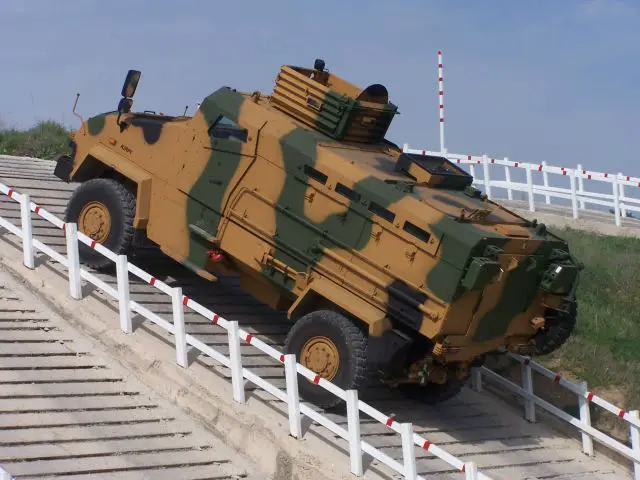 Turkish defense and civil industry firm Otokar has inked an agreement to provide tactical armored vehicles to the security forces amid the government’s problems with BMC, which promised to deliver Kirpi armored carriers but has been unable to deliver orders on time. Otokar said yesterday that it planned to deliver the order, which is worth 82 million Turkish Liras, in 2013. The agreement encompasses the provision of various types of tactical wheeled armored vehicles