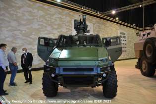 Otokar Ural Light 4x4 wheeled armored vehicle Türkiye front view 315 001