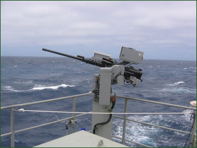 Mini-Typhoon is a lightweight, remote-controlled naval stabilized gun system for day and night operation, especially designed for fast maneuvering patrol boats. The system provides day and night observation, operation, and accurate firing capabilities.