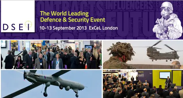 DSEI 2013 pictures photos images video International Defence Security Equipment Exhibition London United Kingdom Salon International des équipements et systèmes de défense Londres Royaume Uni