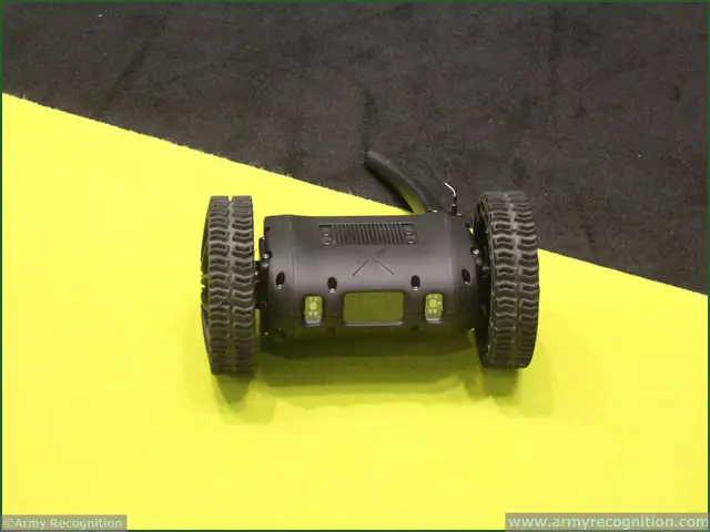 United Kingdom, London. At DSEI 2013, Nexter Robotics of France presented the mini-drone NERVA S (shoter version of the Nerva LG) and announces the commercial launch of the NERVA LG.