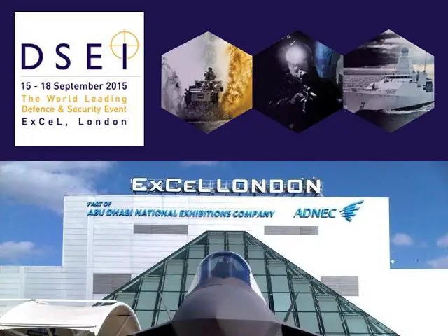 Army Recognition is proud to announce its selection as Official Media Partner and will provide full coverage of the event with Online Show Daily News and Web TV for DSEI 2015, the Defence and Security Equipment International exhibition which will be held from the 15 - 18 September 2015 in London, United Kingdom.