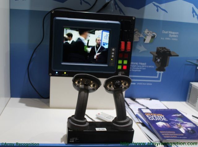 ELSEL LIVET advanced remote controlled weapon station highlighted at DSEI 2015 640 001