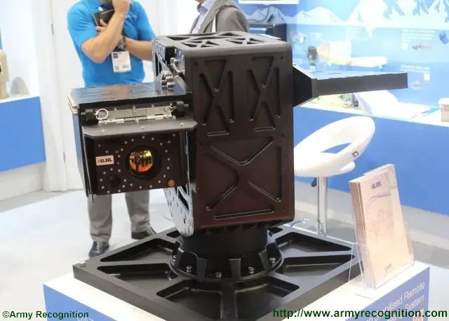 ELSEL LIVET advanced remote controlled weapon station highlighted at DSEI 2015 640 002