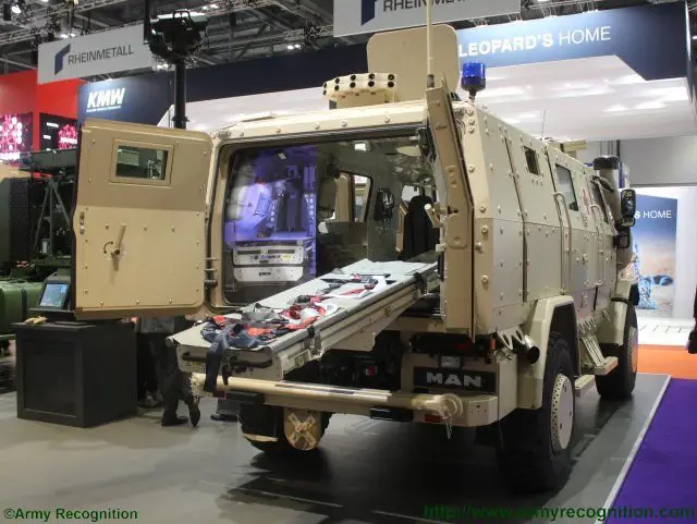 Rheinmetall MAN Military Vehicles adds ambulance variant to its Survivor R family 640 002