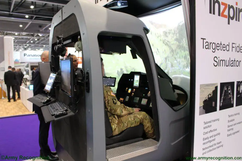 Inzpire showcases Targeted Fidelity Simulator for the first time at DSEI 2017 001