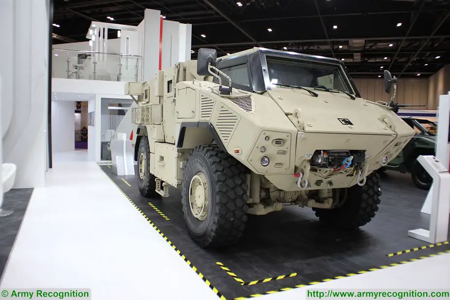JAIS 4x4 MRAP NIMR Automotive DSEI 2017 defense security exhibition London UK 925 001