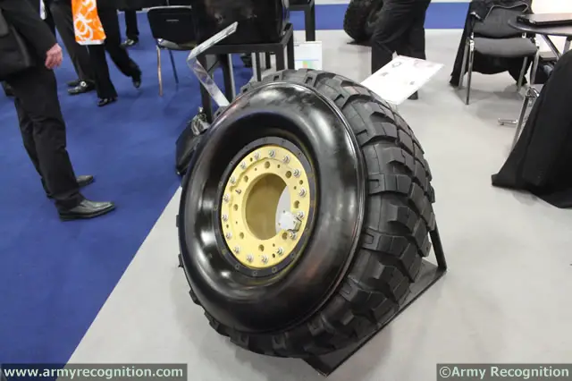 French company Hutchinson showcases its Tire Shield solutions for military vehicles at IAV 2013, the International Armoured Vehicles conference and exhibition currently held in Farnborough in the UK. The patented Tire Shield system increases the safety of the warfighter while significantly reducing the operating cost of vehicles faced with off road terrain.
