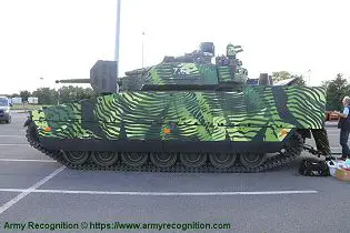 CV 90 Mk IV IFV tracked armored Infantry Fighting Vehicle BAE Systems left side view 001