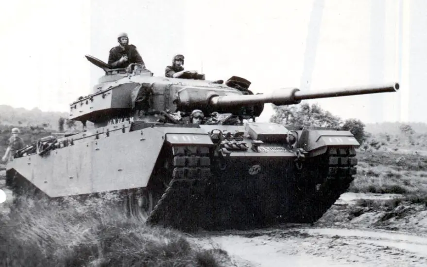 Centurion main battle tank heavy armoured vehicle British army United ...
