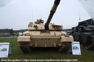 Challenger 1 MBT Main Battle Tank United Kingdom front view 001