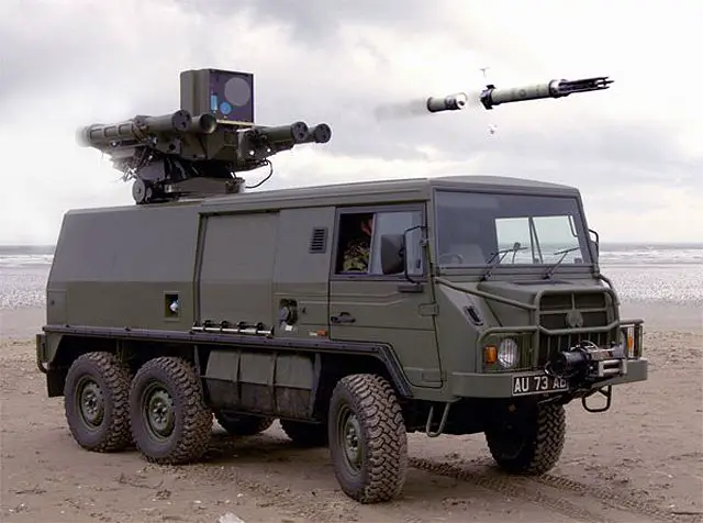 THOR/Multi Mission System (MMS): A four missile turret mounted on a Pinzgauer (6x6) cross-country chassis, unveiled by Thales UK in 2005.