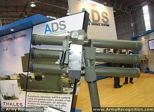 Starstreak HVM high velocity short-range surface-to-air missile MANPADS technical data sheet description information specifications intelligence identification pictures photos images personnel carrier British United Kingdom Thales defence industry army military technology 