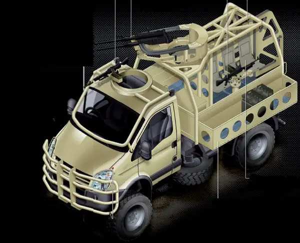 The CAMELEON IV440 utilises a lightweight, hydraulic load changer system to enable rapid platform reconfiguration. From a troop carrier to an ambulance, from an ambulance to a mortar platform – each change takes no more than two minutes and can be carried out by a single vehicle crewm