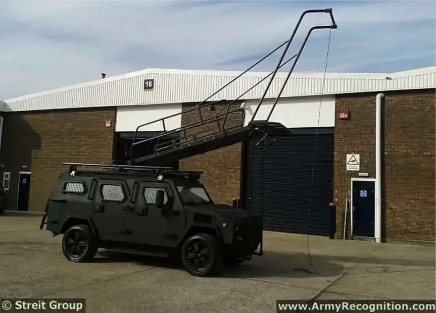 Cobra 4x4 APC VBAS Streit Group Vehicle Borne Assault Platform System 925 001