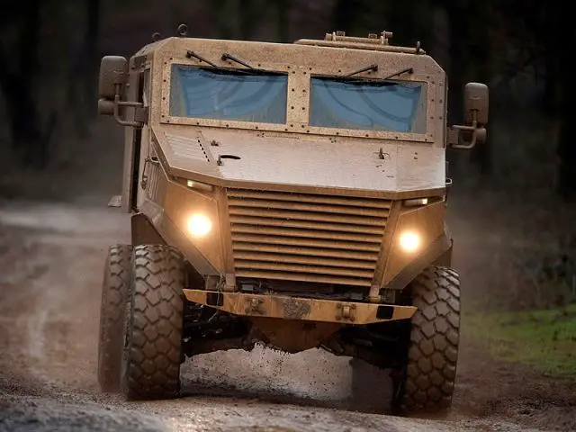 A budget of £400m for protected vehicles and military equipment against ...