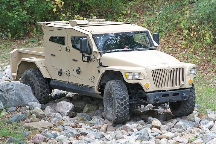 Husky Navistar Defense Protected High Mobility Tactical Support Vehicle