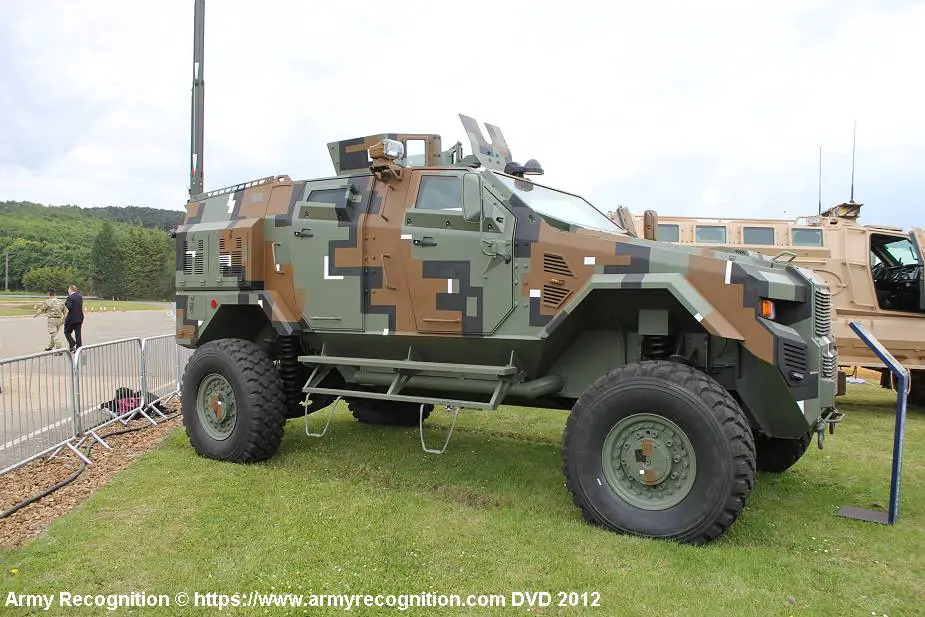 Scorpion 4x4 MRAP Mine Resistant Ambush Protected armored vehicle Streit Group UAE 925 001