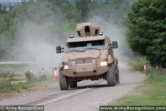 Spartan 4x4 Streit Group LAV light armored vehicle data