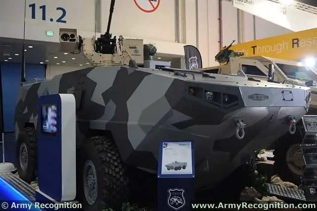 Varan 6x6 amphibious armoured vehicle personnel carrier Streit Group defense industry military technology 001