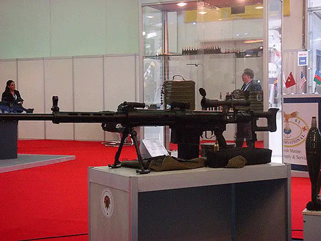 Turkey is going to produce 12.7mm Istiglal sniper rifle (IST-12.7 Anti-Material Rifle) created by Azerbaijani engineers, Mechanical and Chemical Industry Corporation (MKEK) of Turkey told APA. 