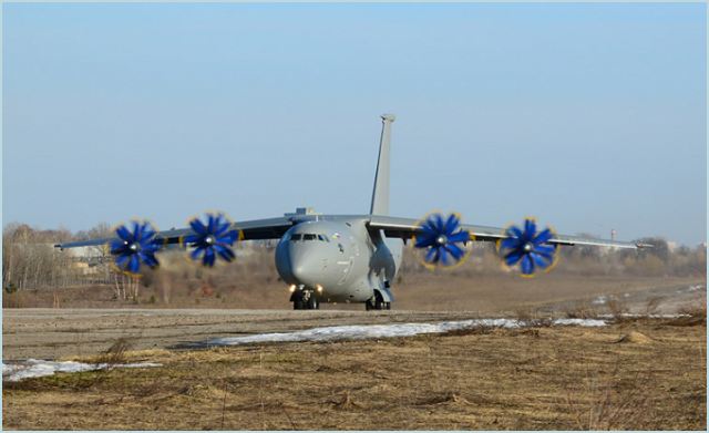 An-70 medium-range military transport aircraft technical data sheet specifications intelligence description information identification pictures photos images video Antonov Ukraine Ukrainian Air Force defence industry technology