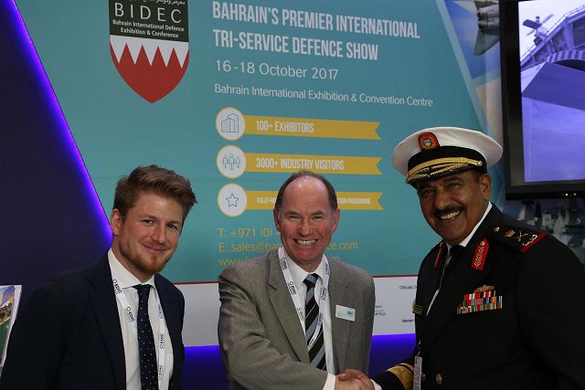 The BIDEC, the Bahrain International Defence Exhibition and Conference will be the first Tri-Service Defense Exhibition in the Middle East, an unique opportunity for the global defense and security industry to showcase latest technologies and innovation of military products. The event will be held in Manama, Bahrain International Exhibition & Convention Centre from the 16 to 18 October 2017. 