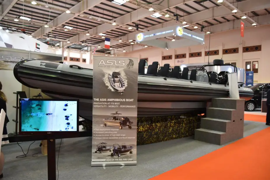 BIDEC 2019 ASIS exhibits a boat manufactured for the Bahrain Royal Guard 925 001