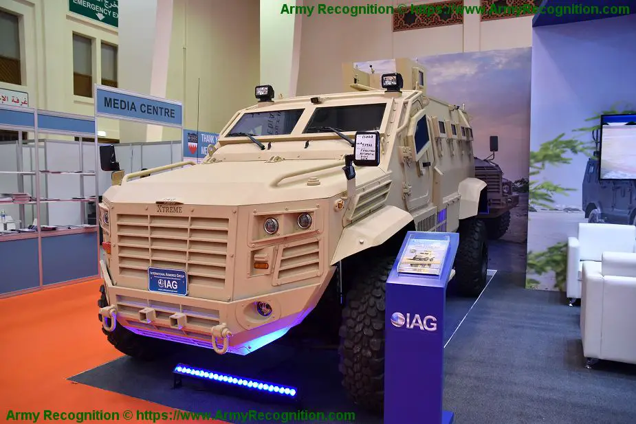 IAG Guardian Xtreme next generation of MRAP vehicle BIDEC 2019 925 001
