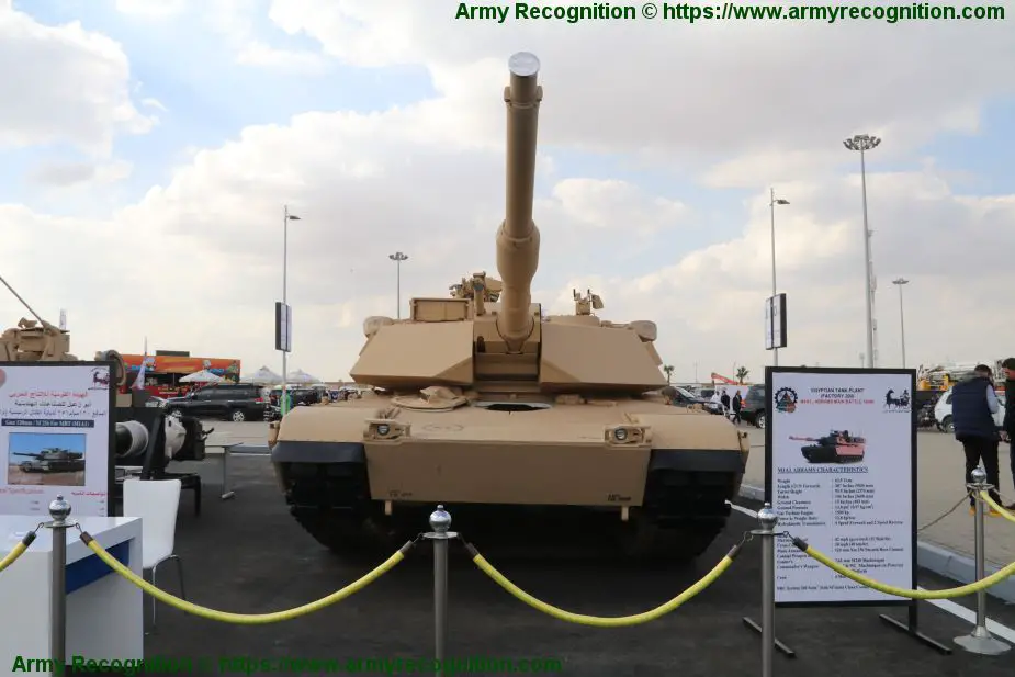 Egypt has produced 1200 M1A1 Abrams main battle tanks 925 001