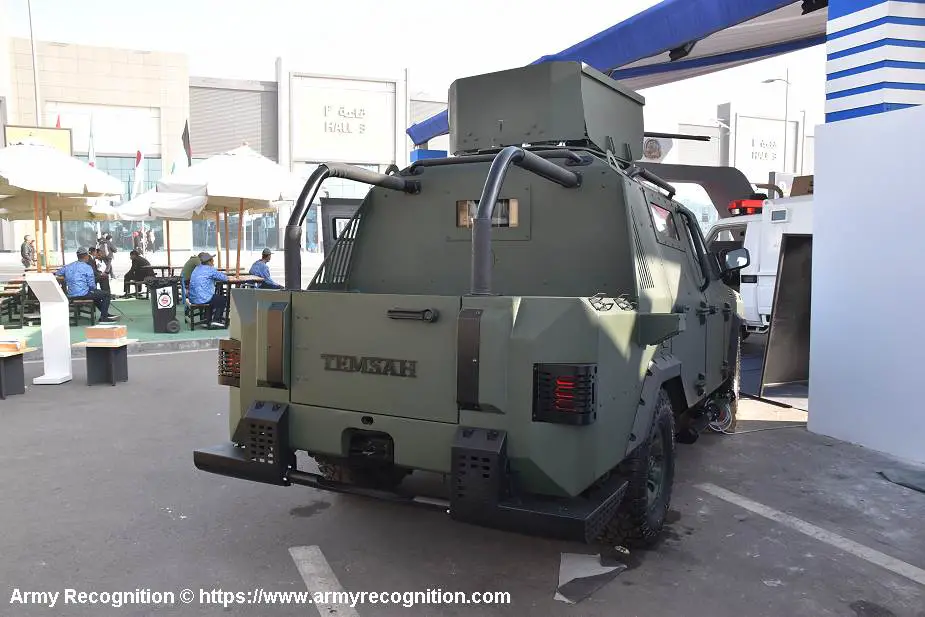 Egypt defense industry unveils Temsah 5 4x4 light protected vehicle at EDEX 2021 925 002