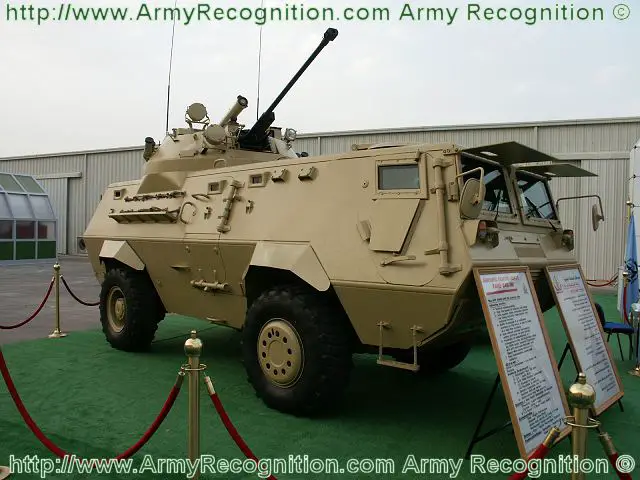 Fahd Fahd-240 APC armoured personnel carrier 30 mm cannon turret technical data sheet specifications description information intelligence pictures photos images video identification Egypt Egyptian army defence industry military technology