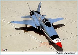 Saeqeh Azarakhsh-2 Saeqeh-80 Thunderbolt fighter aircraft HESA technical data sheet specifications intelligence description information identification pictures photos images video Iran Iranian Air Force defence aviation industry military technology