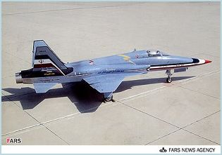 Saeqeh Azarakhsh-2 Saeqeh-80 Thunderbolt fighter aircraft HESA technical data sheet specifications intelligence description information identification pictures photos images video Iran Iranian Air Force defence aviation industry military technology